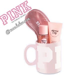 💗VS PINK WARM & COZY BEAUTY MUG SET